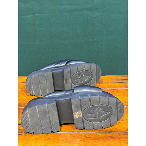 Women's Ash leather platform sandal size euro 41 - US 10 - Picture 5 of 8